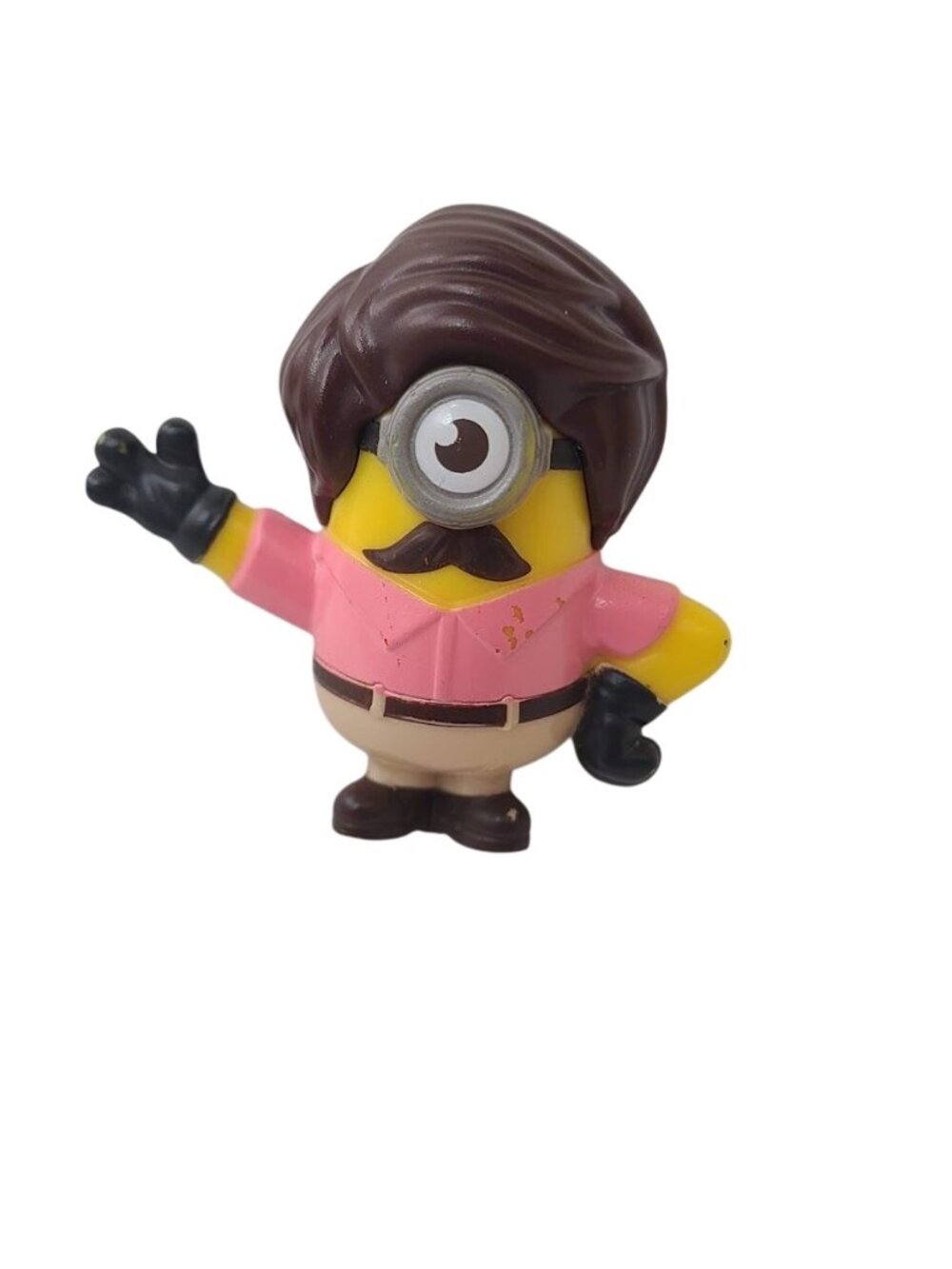 2019 McDonalds Minions Stuart Dad Disguise Figure Despicable Me Toy 37 Cyclops